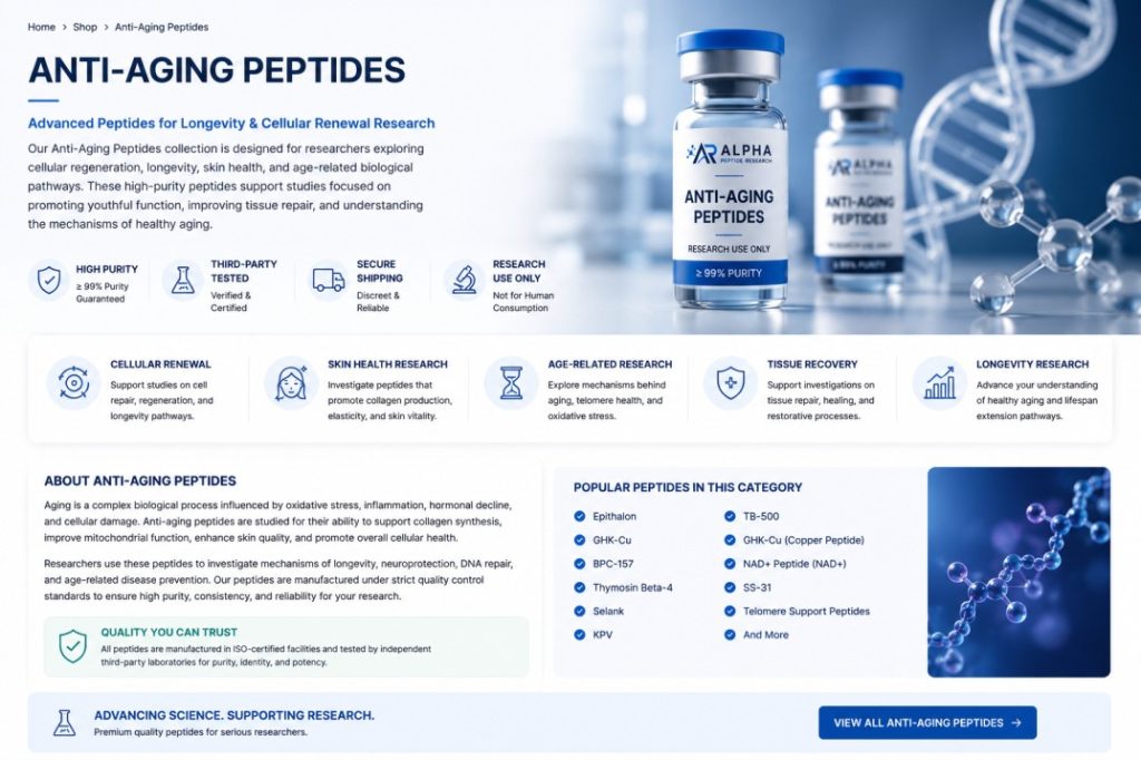 Anti-Aging Peptides