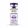 Alpha Peptide Research Oxytocin 10mg laboratory research peptide vial with purple Cognitive Peptides branding.