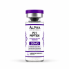 Alpha Peptide Research P21 Peptide 20mg laboratory research vial with purple Cognitive Peptides branding.