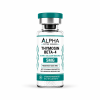 Alpha Peptide Research Thymosin Beta-4 5mg laboratory research vial with teal Healing Peptides branding.