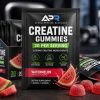 Creatine Gummies 3g watermelon-flavored dietary supplement sachets with 3,000mg creatine monohydrate per serving.