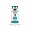 Alpha Peptide Research VIP 5mg vasoactive intestinal peptide research vial with teal Healing Peptides branding.